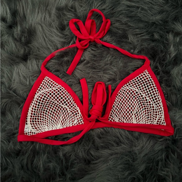 New without tags FeNoel knit triangle bra top size L - Picture 4 of 6